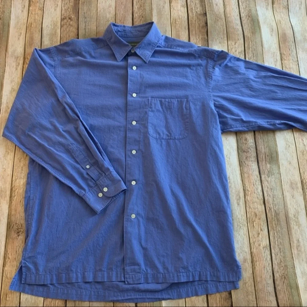 Banana Republic men’s long sleeve plaid button down shirt | size Large
